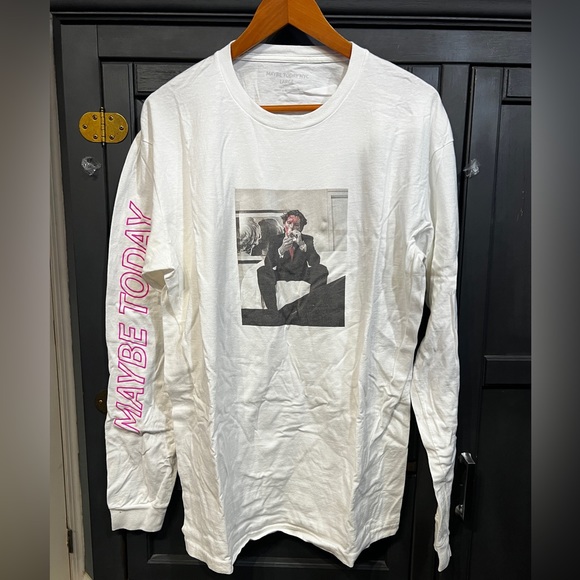 Maybe Today American Psycho Long Sleeve Sz L - Picture 1 of 4
